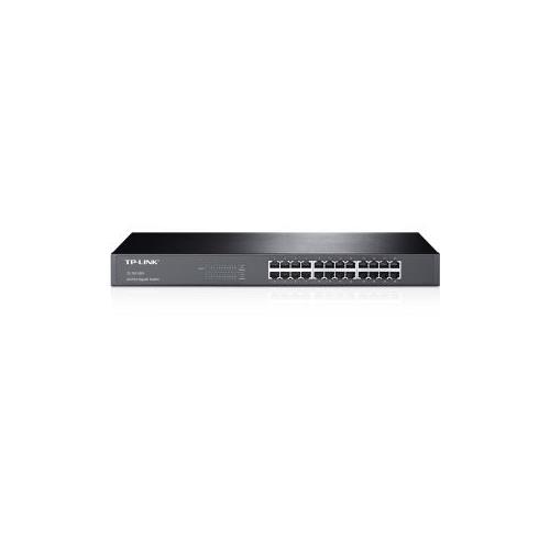 TP-LINK TL-SG1024 10/100/1000Mbps 24-Port Gigabit 19-inch Rackmountable Switch, 48Gbps Capacity