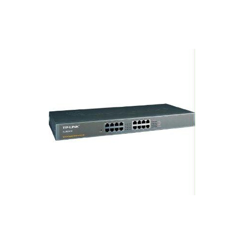TP-LINK TL-SG1016 10/100/1000Mbps 16-Port Gigabit 19-inch Rackmountable Switch, 32Gbps Capacity
