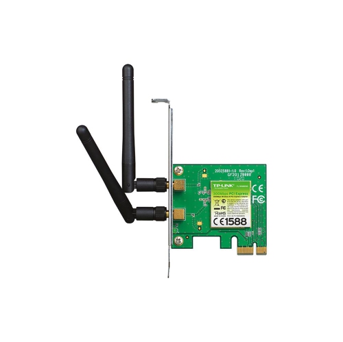 TP-LINK TL-WN881ND Wireless N300 PCI Express Adapter, 2.4GHz 300Mbps, Include Low-profile Bracket