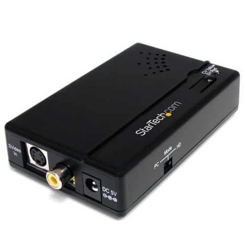 Image 1 de 4.. StarTech – Convertisseur composite et S-vidéo vers HDMI avec audio