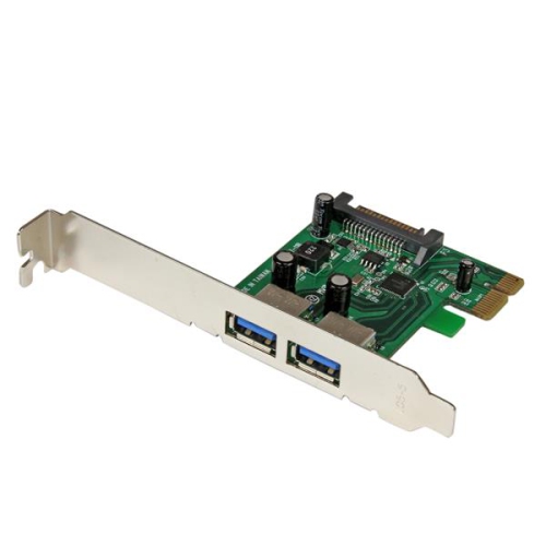 StarTech 2 Port PCI Express USB 3.0 Card with UASP - SATA Power