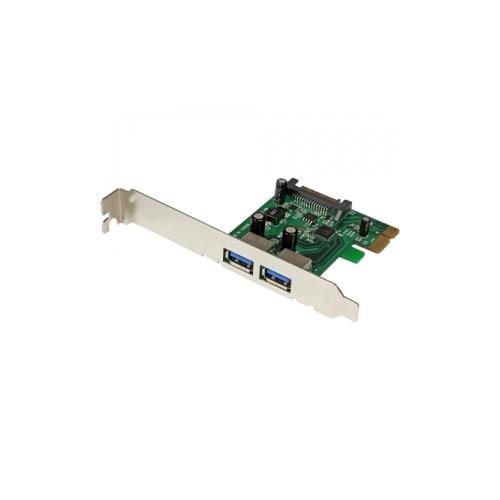 StarTech 2 Port PCI Express USB 3.0 Card with UASP - SATA Power