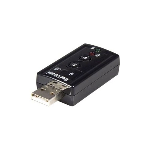 StarTech Virtual 7.1 USB Stereo Audio Adapter External Sound Card