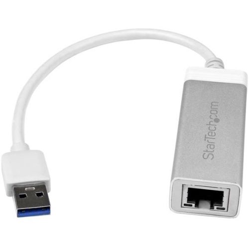 StarTech USB 3.0 to Gigabit Network Adapter - Silver - Sleek Aluminum