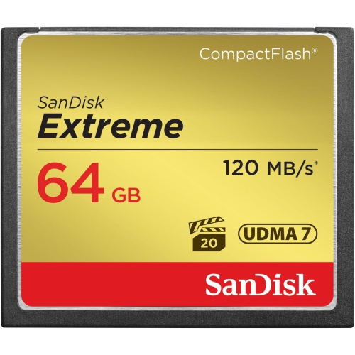 Carte CompactFlash Extreme de 64 Go de SanDisk