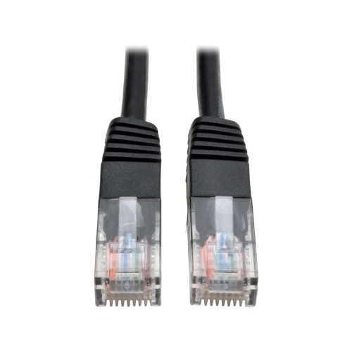 Image 1 de 1.. TRIPP LITE - Cat5e 350MHz Molded Patch Cable - Black, 3-ft.