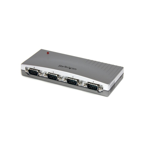 StarTech 4 Port USB to RS232 Serial DB9 Adapter Hub