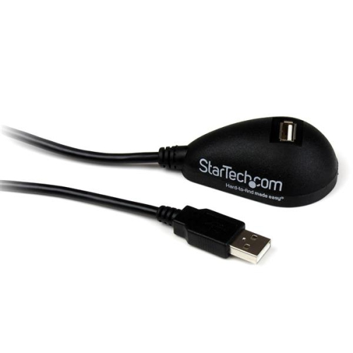 StarTech 5ft Desktop USB Extension Cable - A Male to A Female