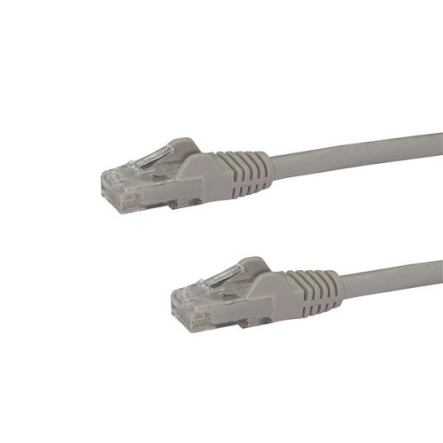 StarTech 7 ft Gray Cat6 / Cat 6 Snagless Patch Cable 7ft