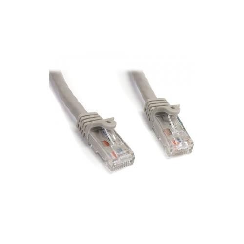 StarTech 7 ft Gray Cat6 / Cat 6 Snagless Patch Cable 7ft
