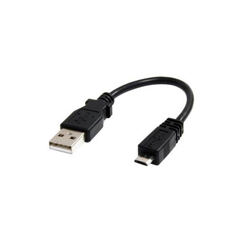 StarTech 6in Micro USB Cable - A to Micro B