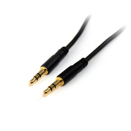 StarTech 15 ft Slim 3.5mm Stereo Audio Cable - M/M