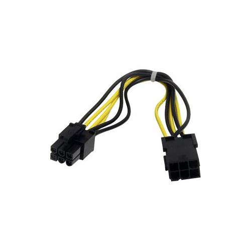 StarTech 8in 6 pin PCI Express Power Extension Cable