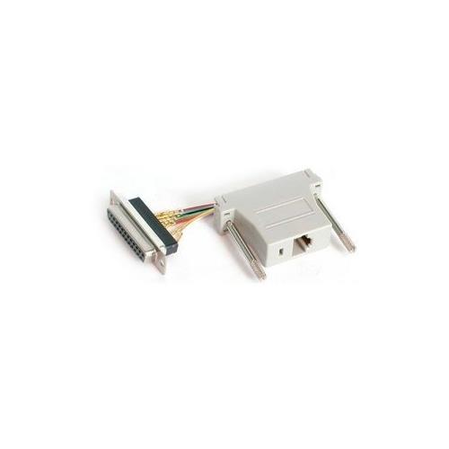 StarTech DB25 to RJ45 Modular Adapter - F/F - Serial Adapter
