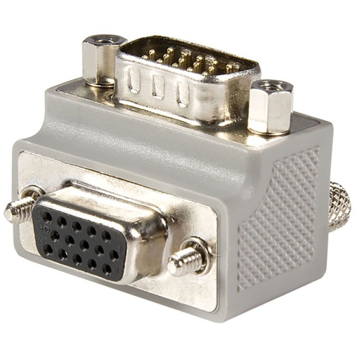 STARTECH  VGA Adapter Cable - Type 2 - Right Angle VGA (M) - VGA (F)