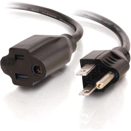 C2G 10ft 18 AWG Outlet Saver Power Extension Cord