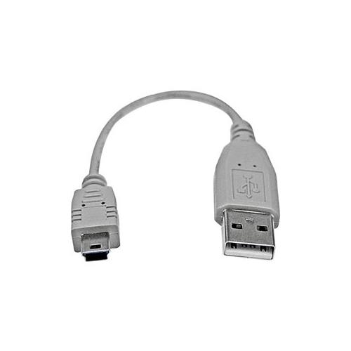 StarTech 6in Mini USB 2.0 Cable - A to Mini B
