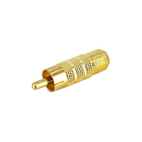 StarTech RCA to F Type Coaxial Adapter M/F