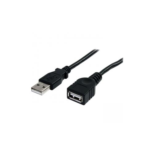 StarTech 6 ft Black USB 2.0 Extension Cable A to A - M/F