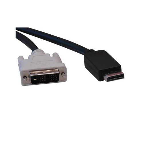 Tripp Lite DisplayPort to DVI Cable, Displayport with Latches to DVI-D