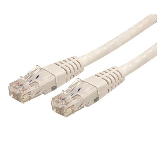 StarTech 25 ft White Cat6 / Cat 6 Molded Patch Cable 25ft