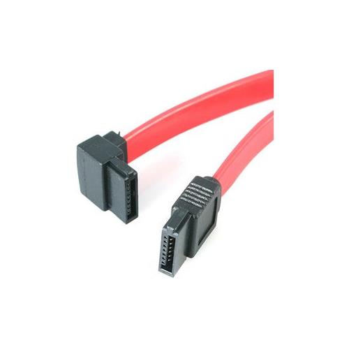 StarTech 12in SATA to Left Angle SATA Serial ATA Cable