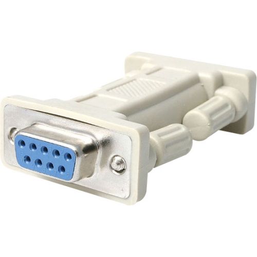 StarTech DB9 RS232 Serial Null Modem Adapter - F/F - Null Modem Adapter
