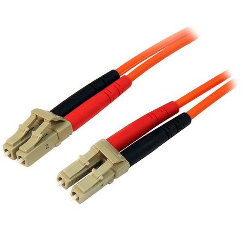 StarTech 3m Fiber Optic Cable - Multimode Duplex 50/125 - LSZH - LC/LC