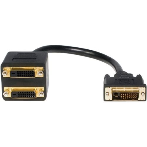 StarTech 1 ft DVI-D to 2x DVI-D Digital Video Splitter Cable - M/F
