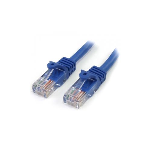 StarTech 10 ft Blue Snagless Cat5e UTP Patch Cable