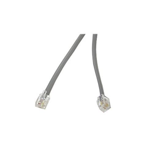 C2g 50ft Rj11 6p4c Modular Telephone Cable
