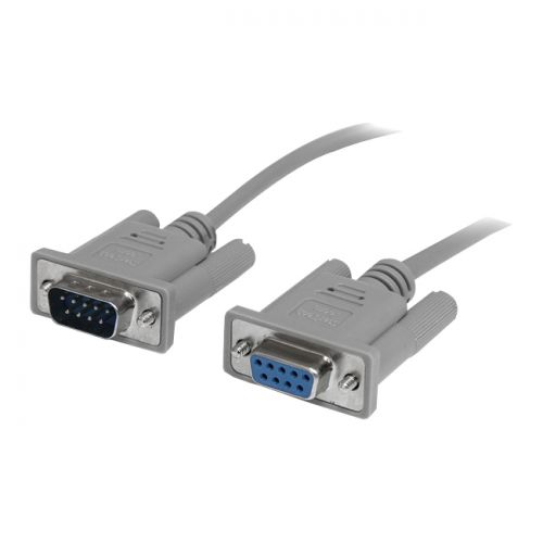 StarTech 10 ft DB9 RS232 Serial Null Modem Cable F/M