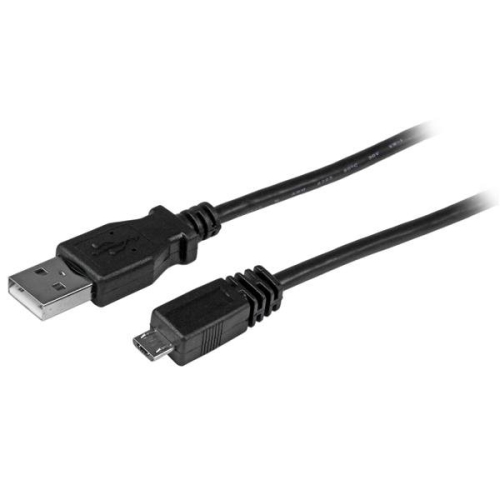 STARTECH  1Ft / 0.3M Micro-USB Cable - USB A to Micro B Cable - M/m I have several of these after getting tired of managing overly long charging cords, since for the most part I use them to connect a device to my laptop or my bedside clock which now has USB ports for charging