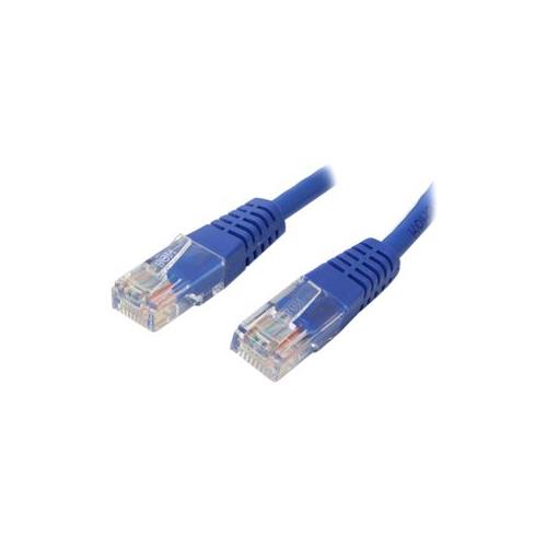 StarTech 10ft Blue Molded Cat5e UTP Patch Cable