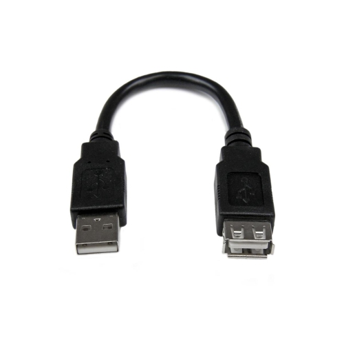 StarTech 6in USB 2.0 Extension Adapter Cable A to A - M/F