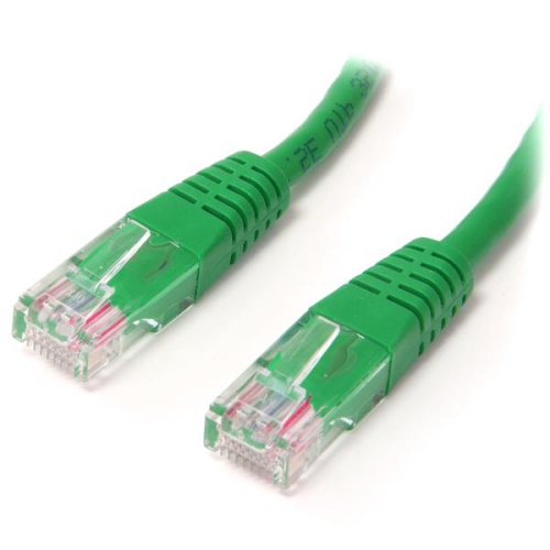 STARTECH  10 Ft Cat5E / Cat 5 Molded Patch Cable 10Ft In Green