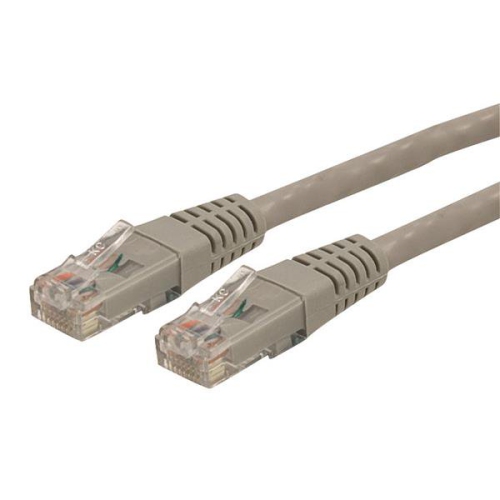 StarTech 10 ft Gray Cat6 / Cat 6 Molded Patch Cable 10ft