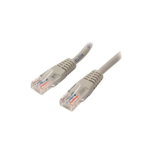 StarTech 7 ft Gray Cat5e / Cat 5 Molded Patch Cable 7ft