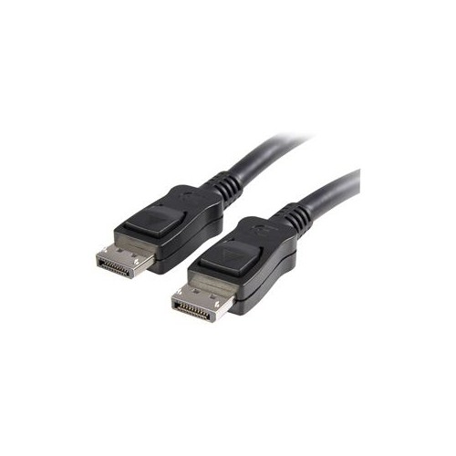 Câble DisplayPort 1.2 mâle/mâle certifié de 6 pi de StarTech avec loquets – DP 4k