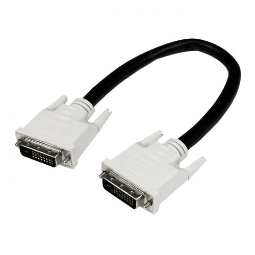 StarTech 1 ft DVI-D Dual Link Cable - M/M - DVI cable - 1 ft