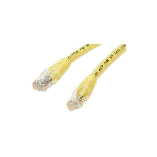 StarTech 10 ft Yellow Cat6 / Cat 6 Molded Patch Cable 10ft