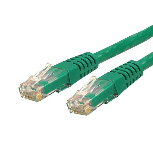 StarTech 6 ft Green Cat6 / Cat 6 Molded Patch Cable 6ft