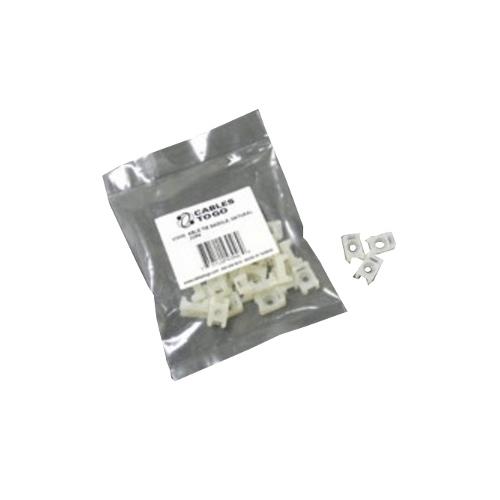 C2G Cable Tie Saddle - 25pk