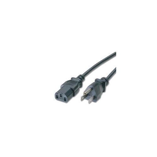 C2G 6ft 18 AWG Universal Power Cord