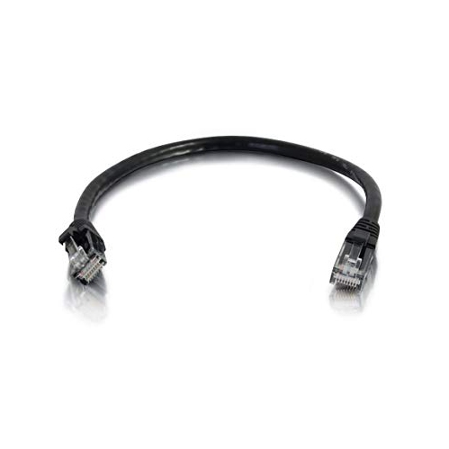 CABLES TO GO  C2G 1Ft Cat5E Snagless Unshielded (Utp) Ethernet Network Patch Cable - In Black