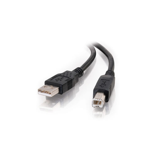 CABLES TO GO  C2G 1M USB 2.0 A/b Cable - (3.3Ft) In Black 1M USB 2