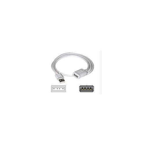 C2G 3m USB 2.0 A Male to A Female Extension Cable - White