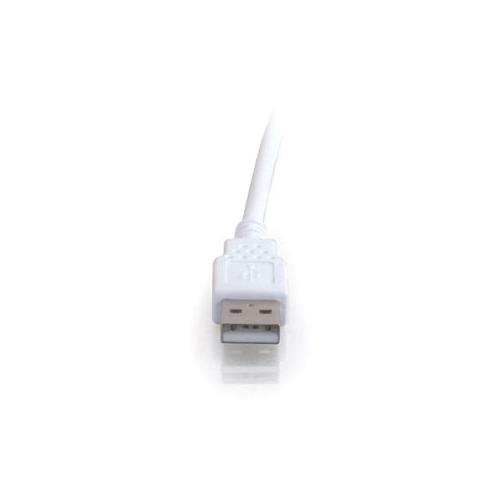C2G 3m USB 2.0 A Male to A Female Extension Cable - White