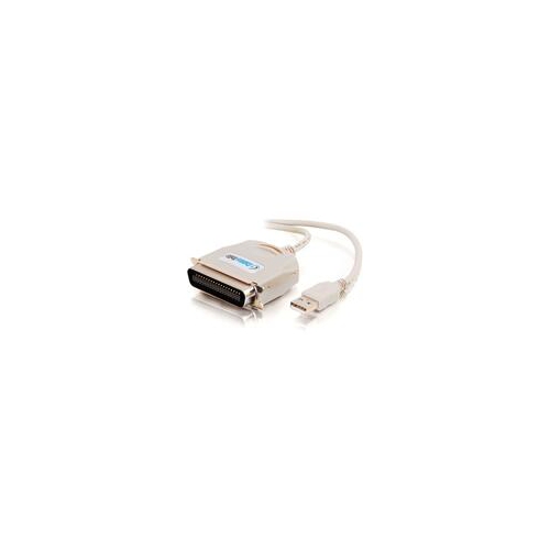 C2G 6ft USB IEEE-1284 Parallel Printer Adapter Cable