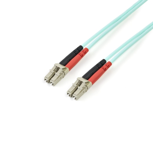STARTECH  2M Lc Fiber Optic Cable - 10GB Aqua - MM Duplex 50/125 - Lszh